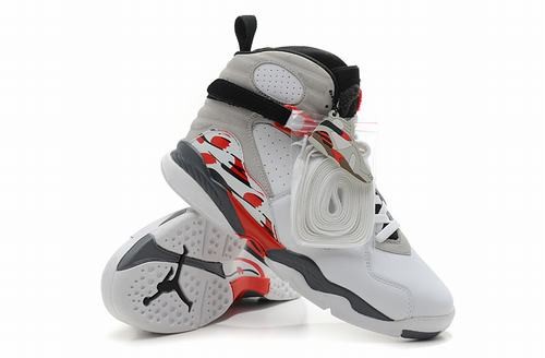 Air Jordan VIII (8) Retro White Blue Red Grey-26