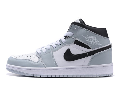 Air Jordan 1 Mid 'Light Smoke Grey'