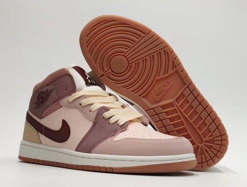 AIR JORDAN 1 Mid SE Dark Pony Smoky Mauve (W)