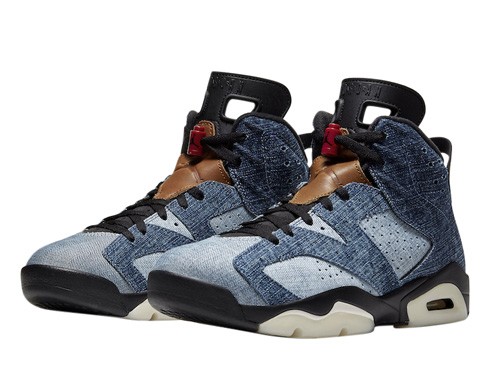 Air Jordan 6 Retro Washed Denim