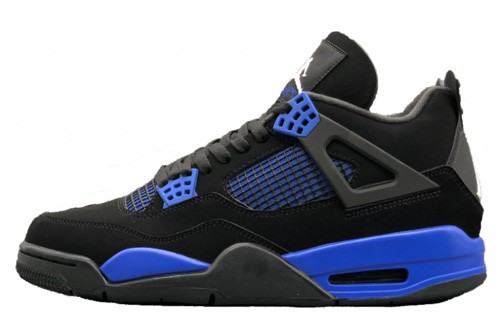 Air Jordan 4 Retro Black Blue - CT8527-018