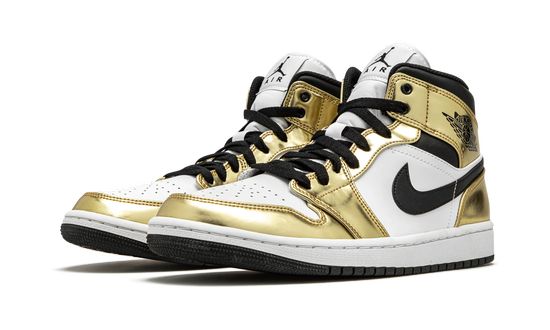 Air Jordans 1 Mid ‘Metallic Gold’ DC1419-700